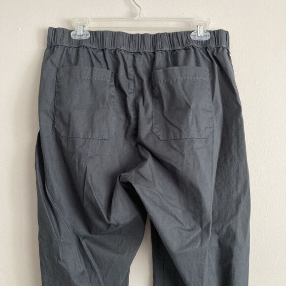 Pact Pants Womens Large Gray Organic Cotton Drawstring Casual Jogger Pockets - Picture 7 of 9